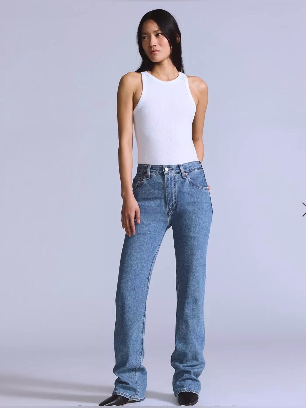Levi's Blue Tab Japanese Selvedge Plank Straight Women’s Jeans